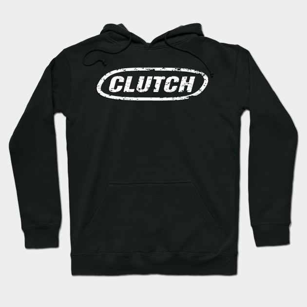 Clutch - Typography Vintage grunge Hoodie by faeza dsgn